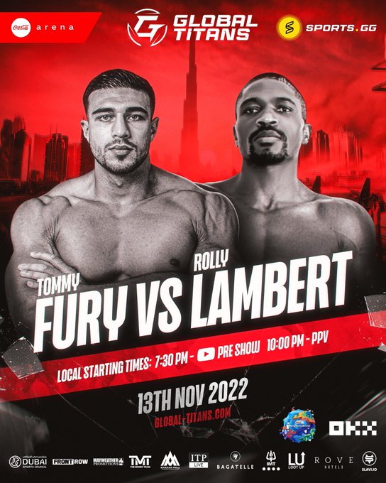 Tommy Fury will now face Rolly Lambert on tonight's show