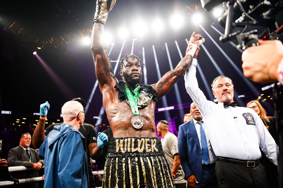 Deontay Wilder is ready to fight Anthony Joshua next