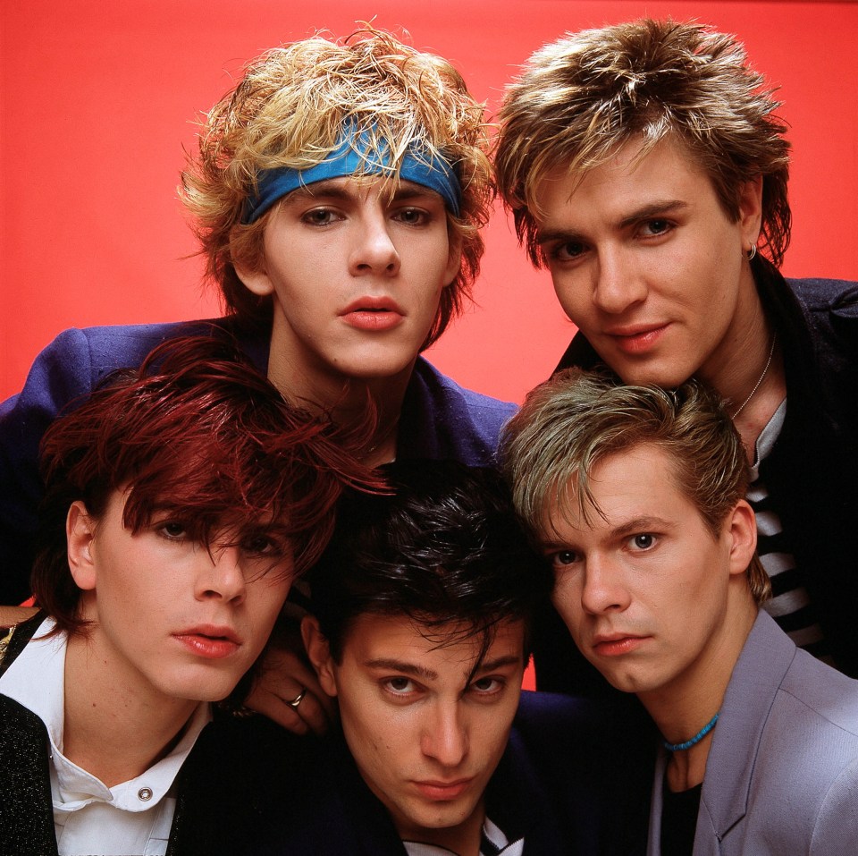 Simon said: 'It is devastating news' - pictured Nick Rhodes, Simon, John Taylor, Roger Taylor and guitarist Andy Taylor