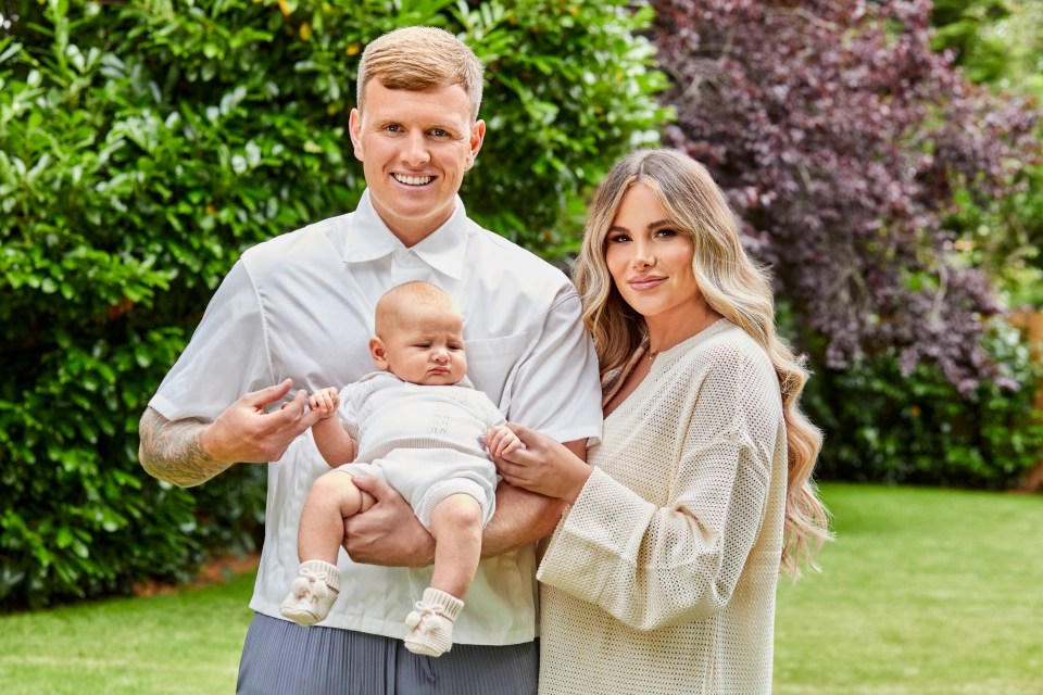 Tommy and Georgia with their son Brody