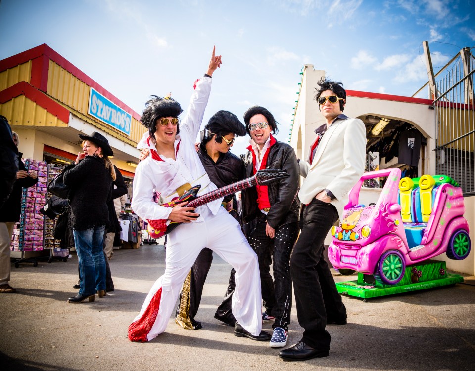 Every September, the Victorian seaside town of Porthcawl hosts the world's largest Elvis festival