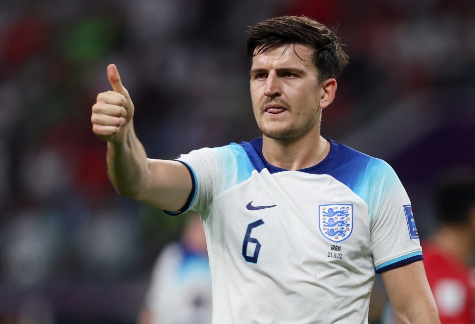 Harry Maguire was superb before having to come off injured