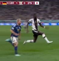 Fans noticed the Germany star's strange running technique