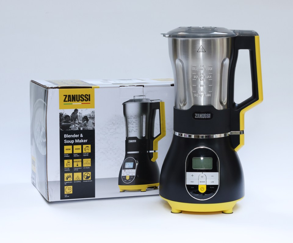 We weren't too impressed with the Zanussi Blender and Soup maker