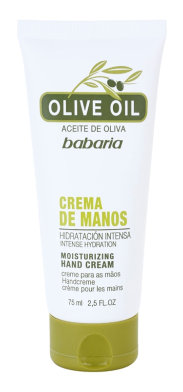 Babaria hand cream with olive oil from notino.co.uk is £3.50