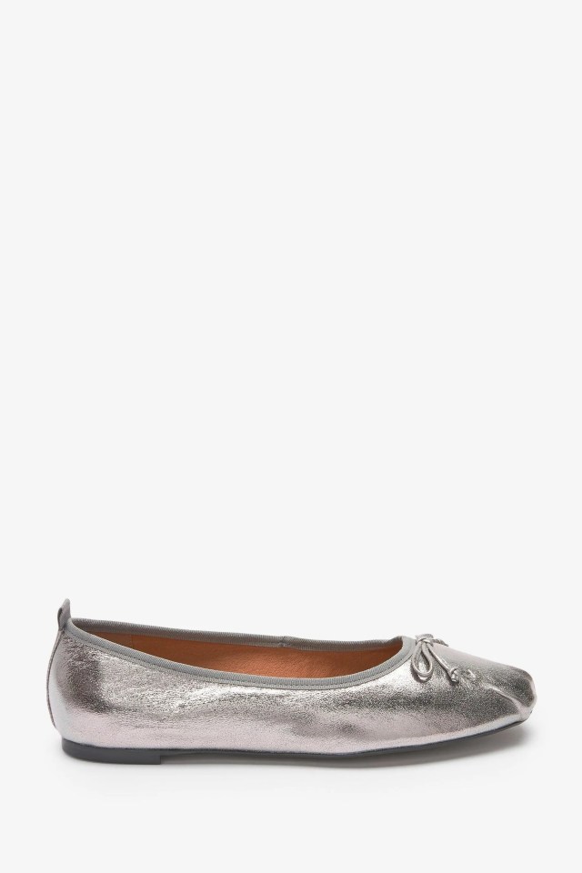 These silver shoes are second to none