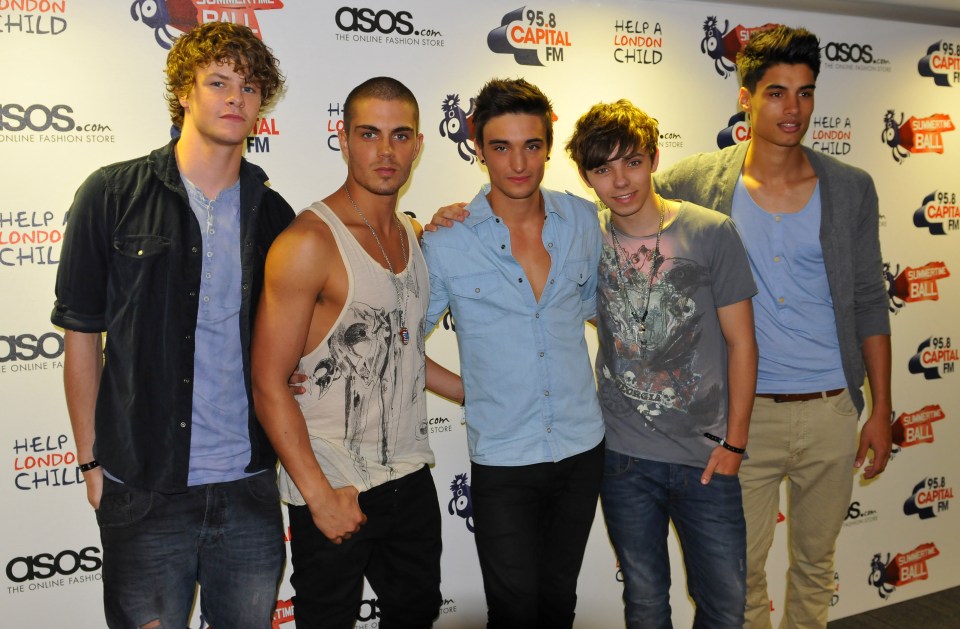 The Wanted boys together