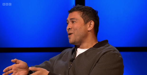 Rav Wilding appeared to struggle throughout the show