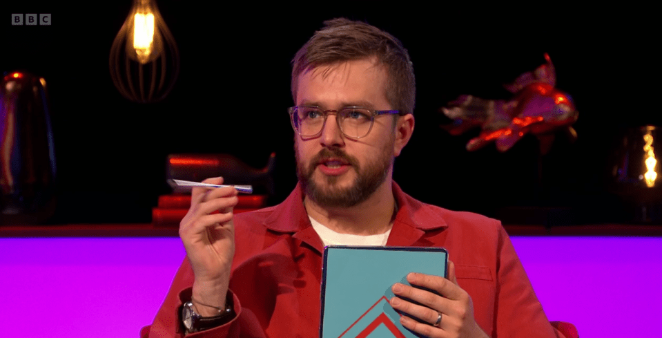 Iain Stirling did not impress with his knowledge