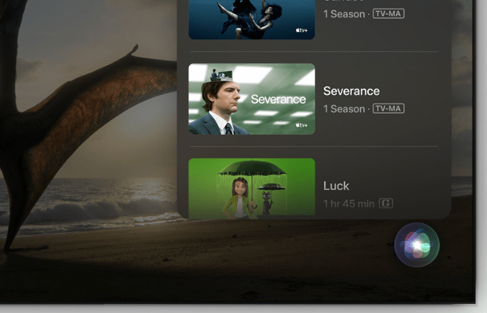 There's loads of new content on Apple TV 4K, easily accessed by voice using the Siri Remote if you prefer