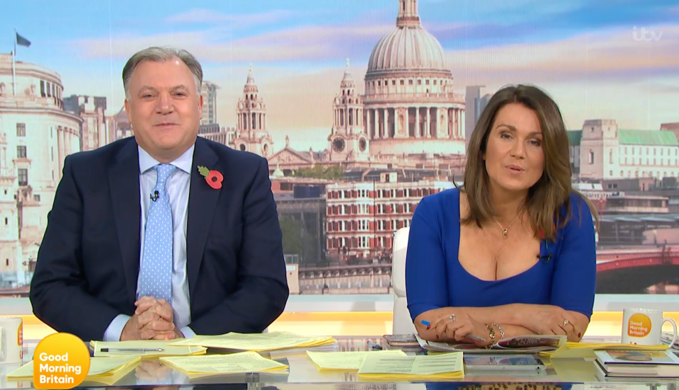 Susanna Reid wore an eye-catching outfit on Good Morning Britain today