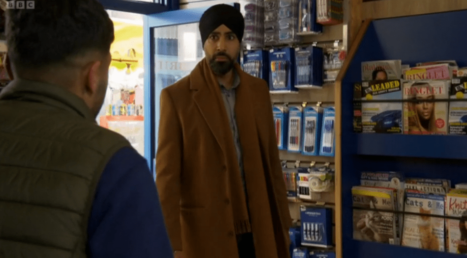 Kheerat's final scenes aired in the BBC soap tonight