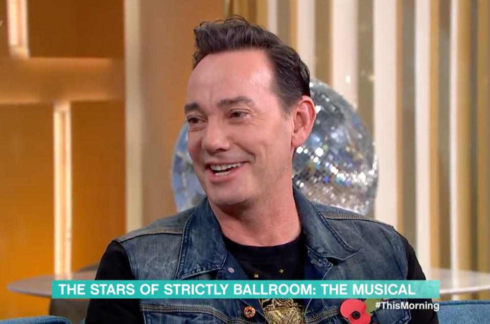 Craig Revel Horwood on This Morning today