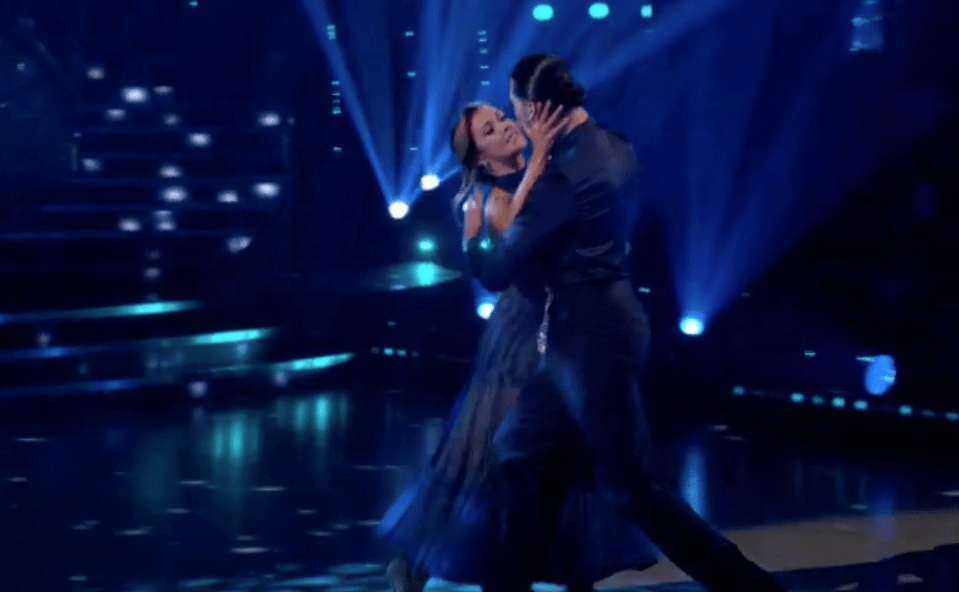 Kym Marsh suffered a misstep on the Strictly dancefloor tonight