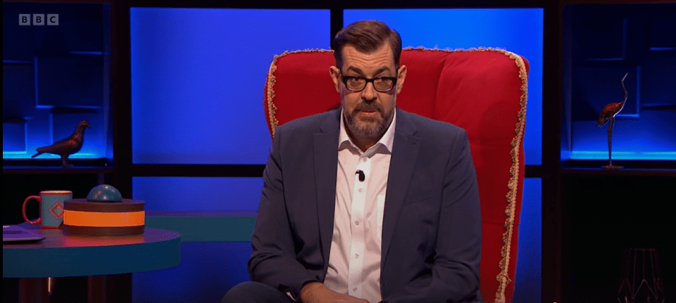 Quiz legend Richard Osman welcome four celebrities to the show