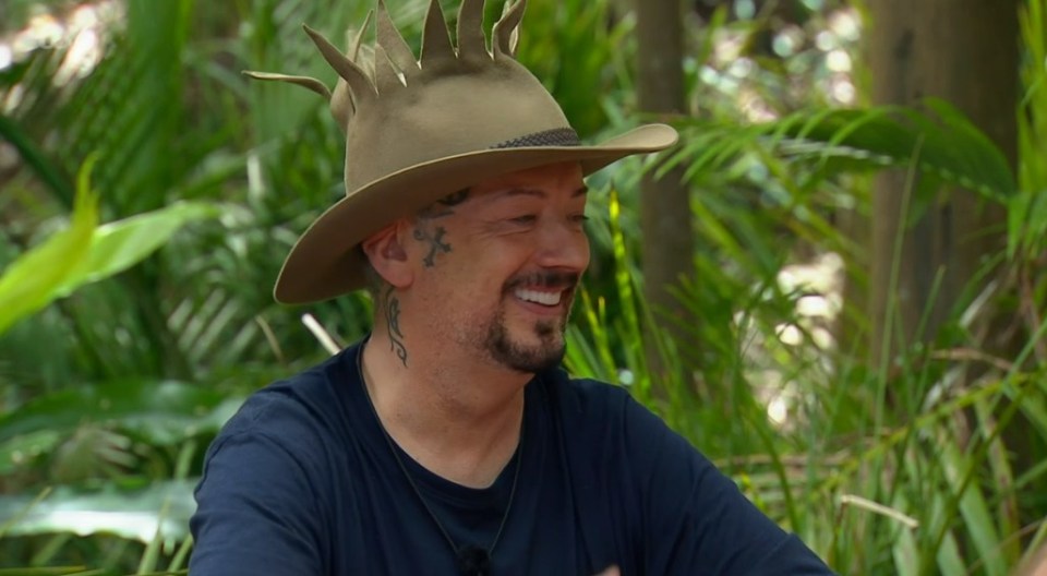 Boy George took on the first eating trial with Matt