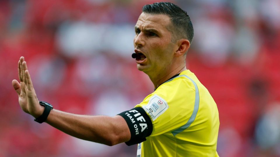 English referee Michael Oliver will be in the middle at Euro 2024