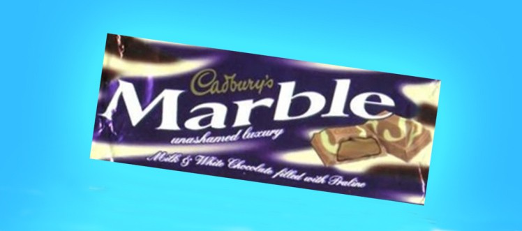 Cadbury Marble was also a popular choice