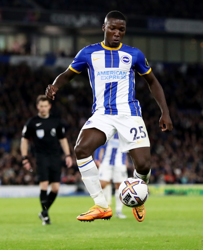 Moises Caicedo has appeared in every Brighton game this season