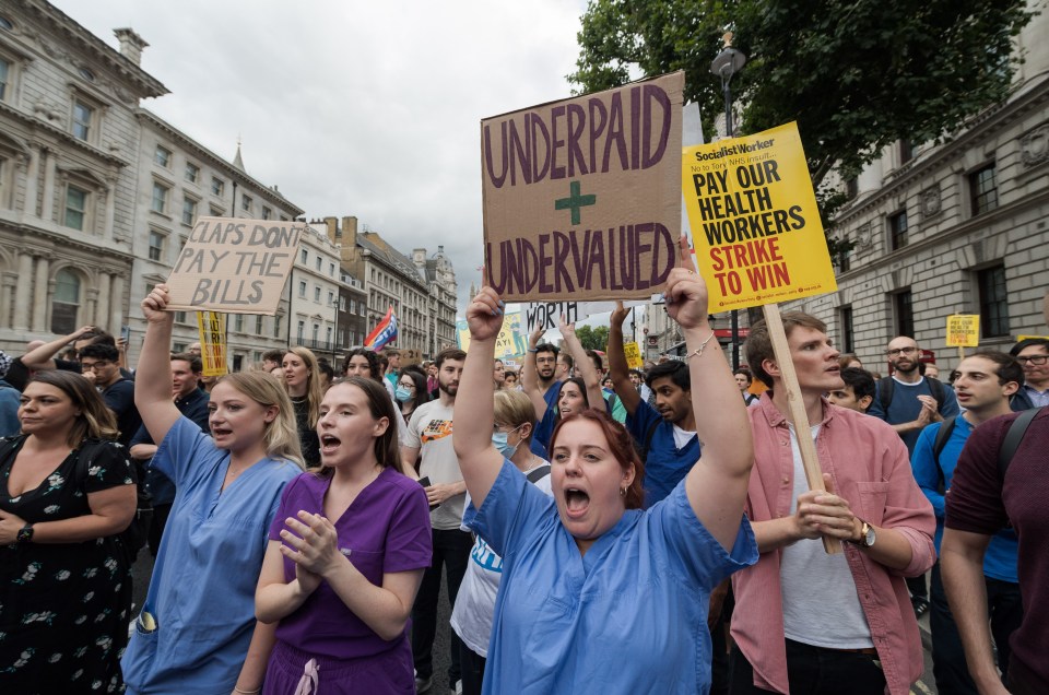 Up to 100,000 nurses will strike over pay next month