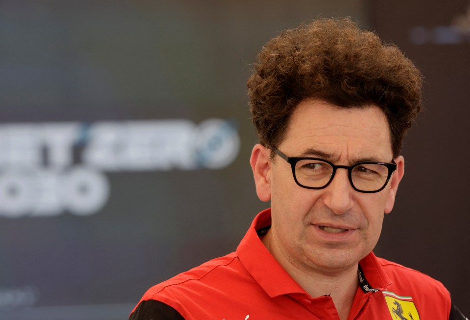 Mattia Binotto has been axed from Ferrari