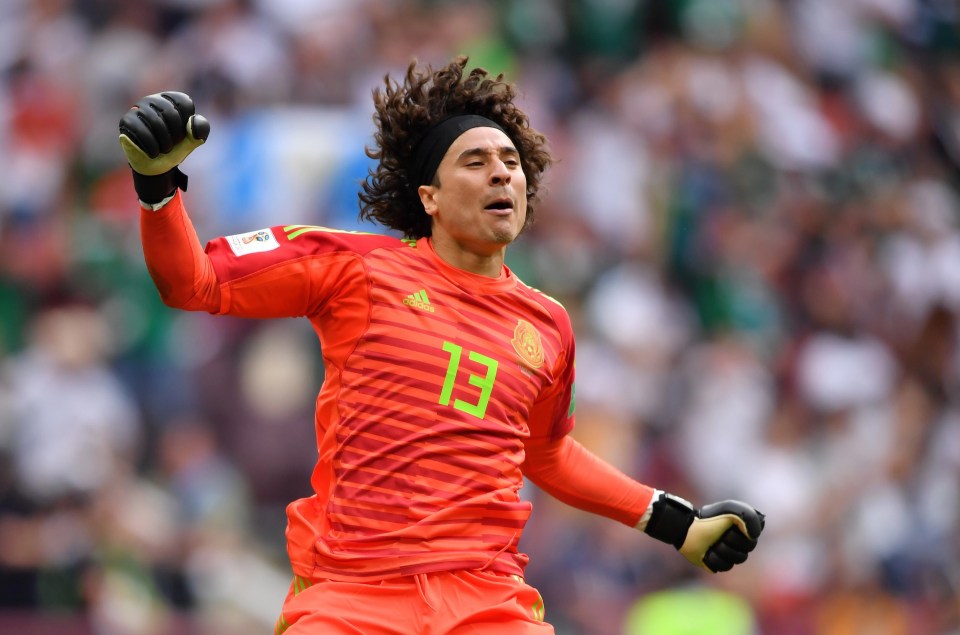 Ochoa is something of a World Cup legend having impressed in 2014 and 2018