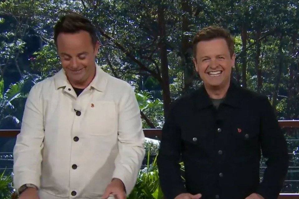 Ant and Dec informed viewers of Olivia’s removal but the scenes weren’t shown