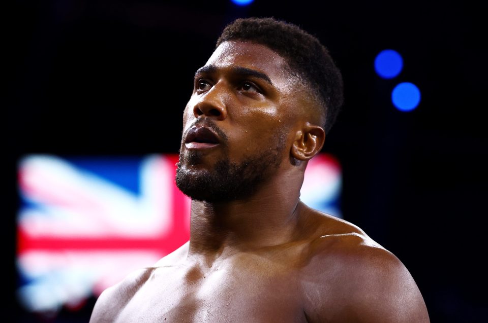 Anthony Joshua is in line to rematch Dillian Whyte in 2023