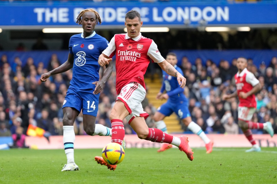 Granit Xhaka let his passion get the better of him in his post-match interview