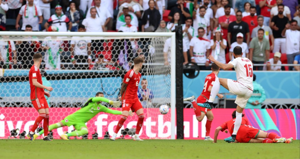 Rouzbeh Cheshmi broke Wales' hearts with his 99th-minute winner