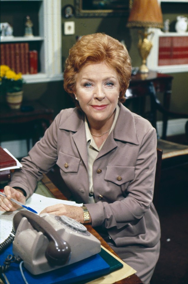 Crossroads was must-watch telly - pictured actress Noele Gordon, who played the show’s Meg Mortimer