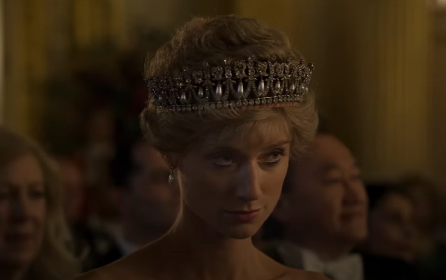 The Crown stars Elizabeth Debicki as Harry's mum Princess Diana