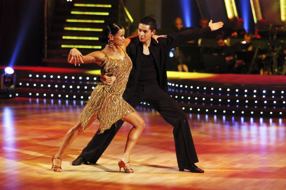 EastEnders star Christopher Parker appeared on Strictly in 2008