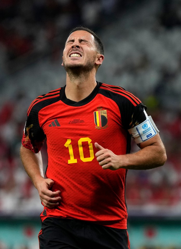 Eden Hazard failed to deliver once again for his country