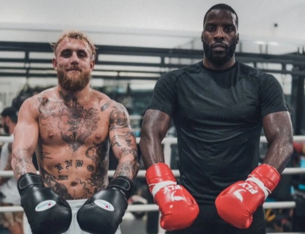 Jake Paul enjoyed a gruelling sparring session against Lawrence Okolie