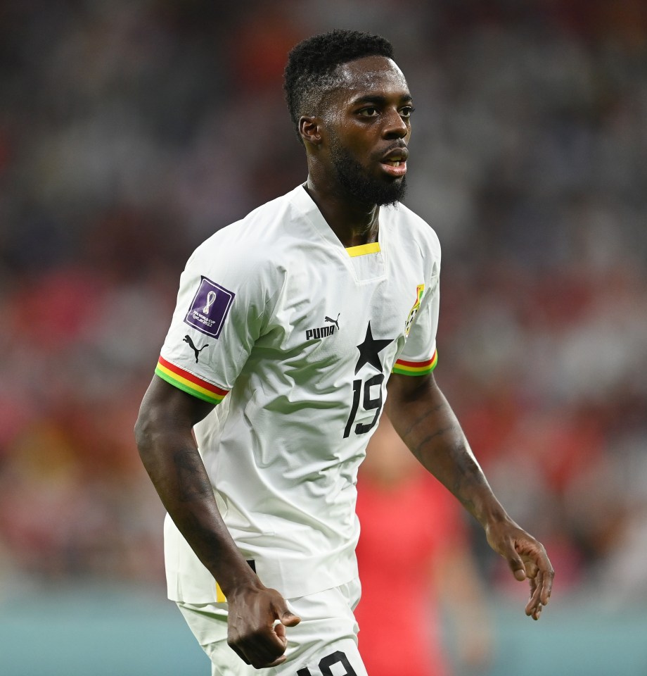 Inaki Williams switched allegiance to play for Ghana at the World Cup