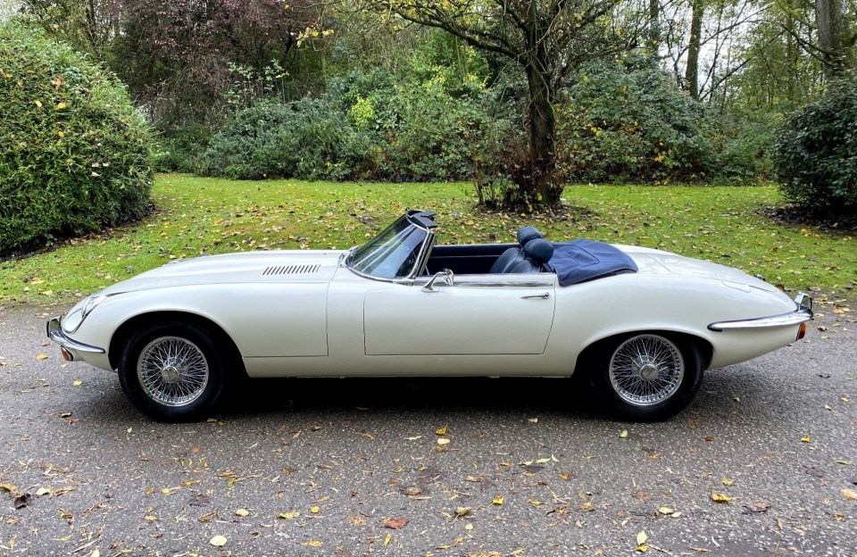 This very Jaguar E-Type appeared in an infamous Only Fools and Horses episode