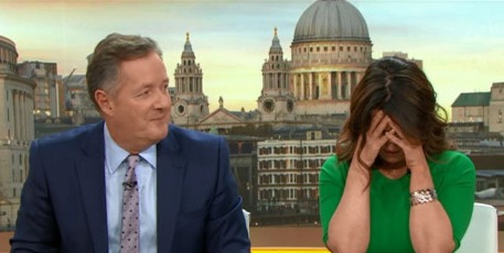 Some GMB fans joked her former co-host Piers would be 'proud' of her closing down the interview