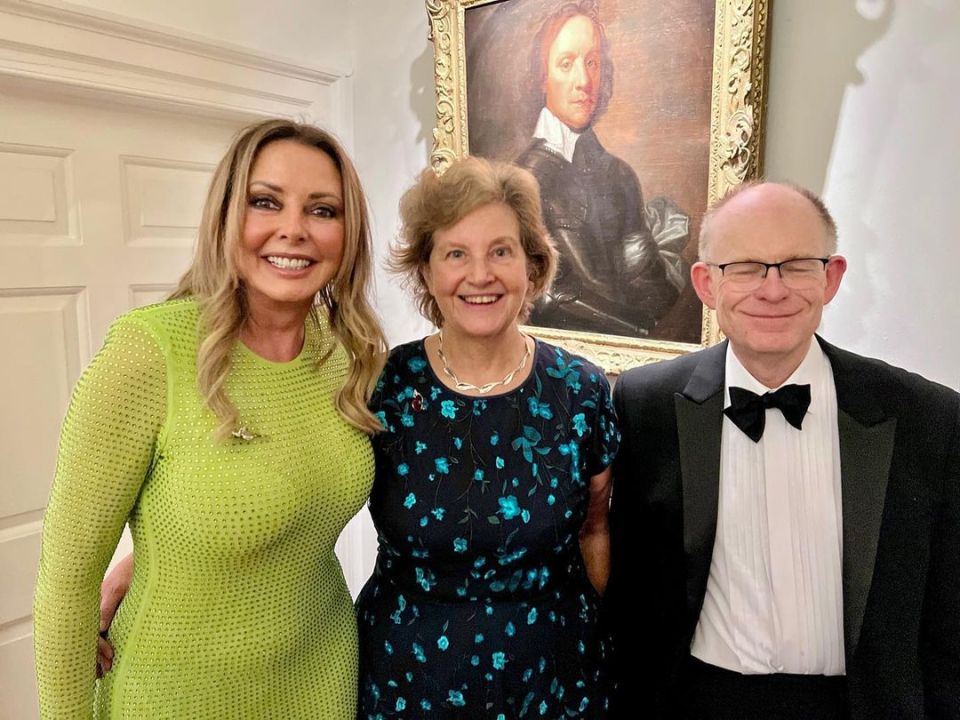 She opened a dining room with her name on an impressive plaque