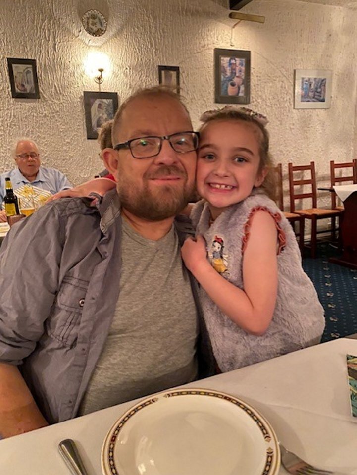 A dad says his nine-year-old daughter has to ‘wrap him in blankets’ to keep him warm