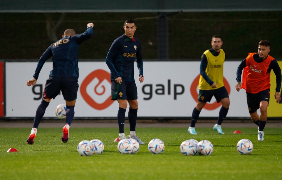 Ronaldo is gearing up for the World Cup in Qatar