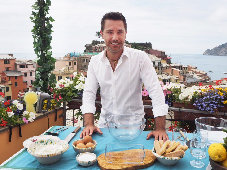 Gino D’Acampo has caused a stir by blaming David Beckham for making him a more hands-on dad