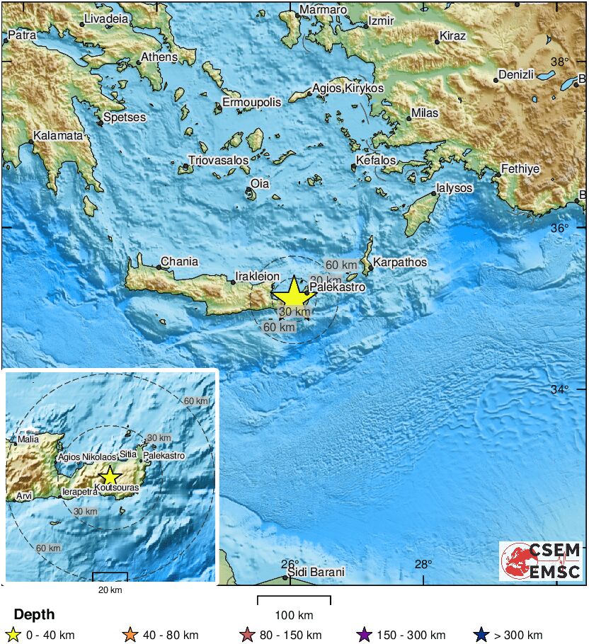 The quake occurred just past 1am local time at a depth of 50 miles