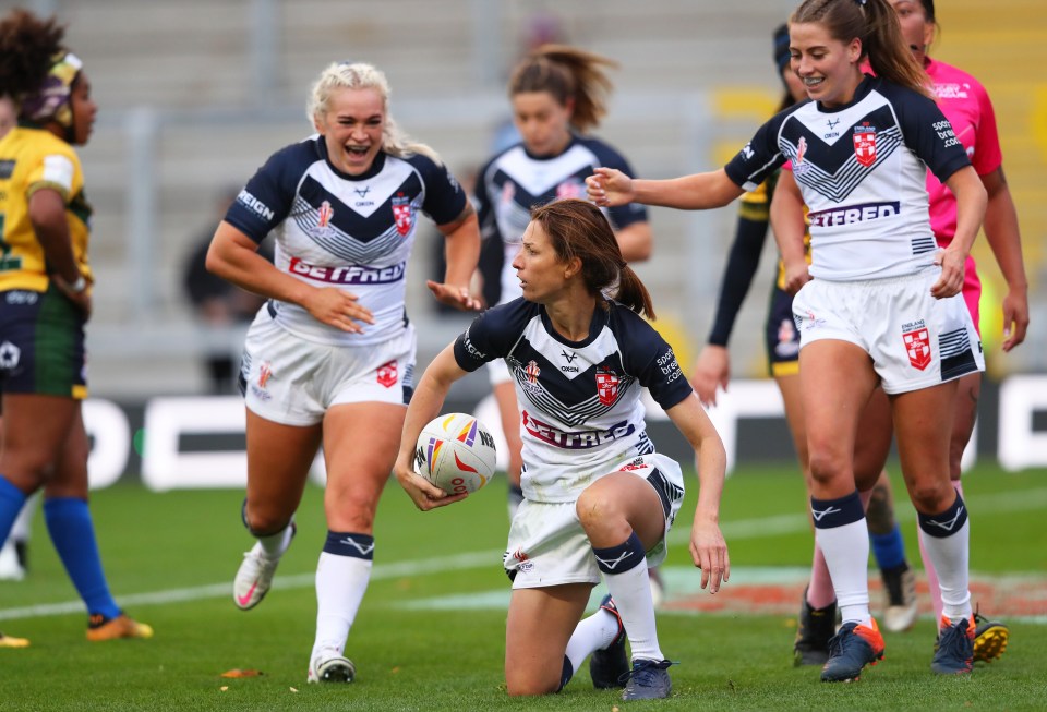 England's women's team won their opening group game