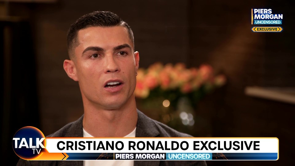 Cristiano Ronaldo gave an explosive interview on Piers Morgan Uncensored