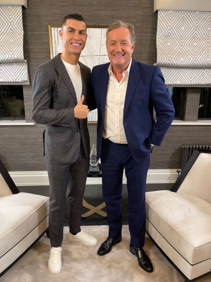 Ronaldo reveals all to TalkTV's Piers Morgan