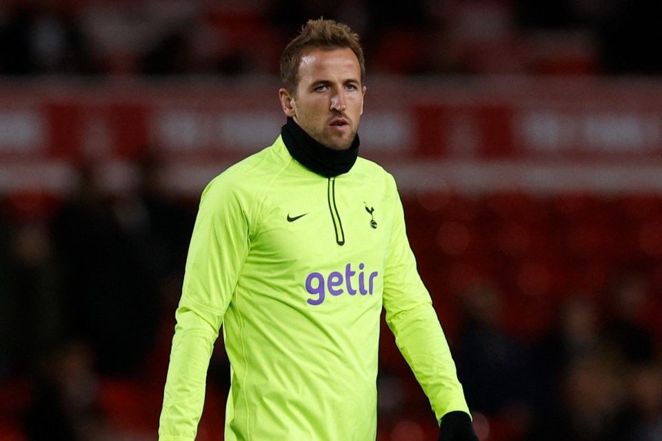 Spurs and England fans fear for Harry Kane after he started the Carabao Cup game against Nottingham Forest