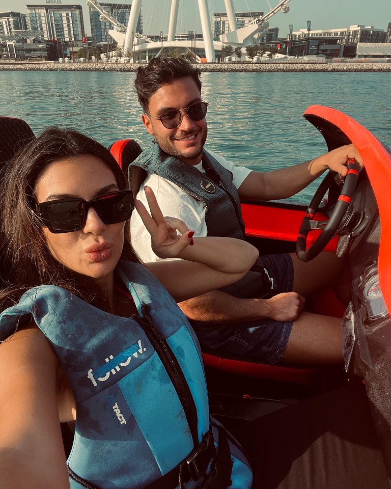 The Love Island couple recently enjoyed a romantic holiday in Dubai