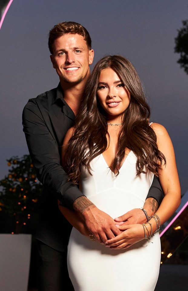 The pair met on Love Island in the summer