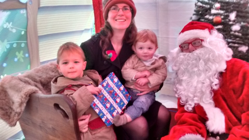 The mum didn't want to push the lie of Father Christmas